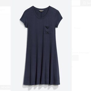 Mix Navy T Shirt Dress Size XXL